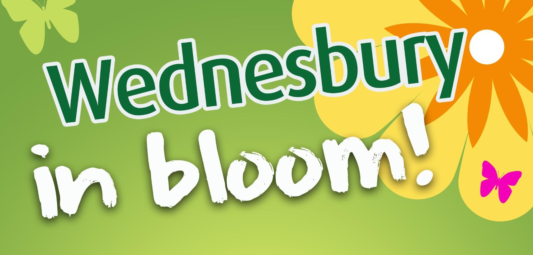 Wednesbury in Bloom graphic